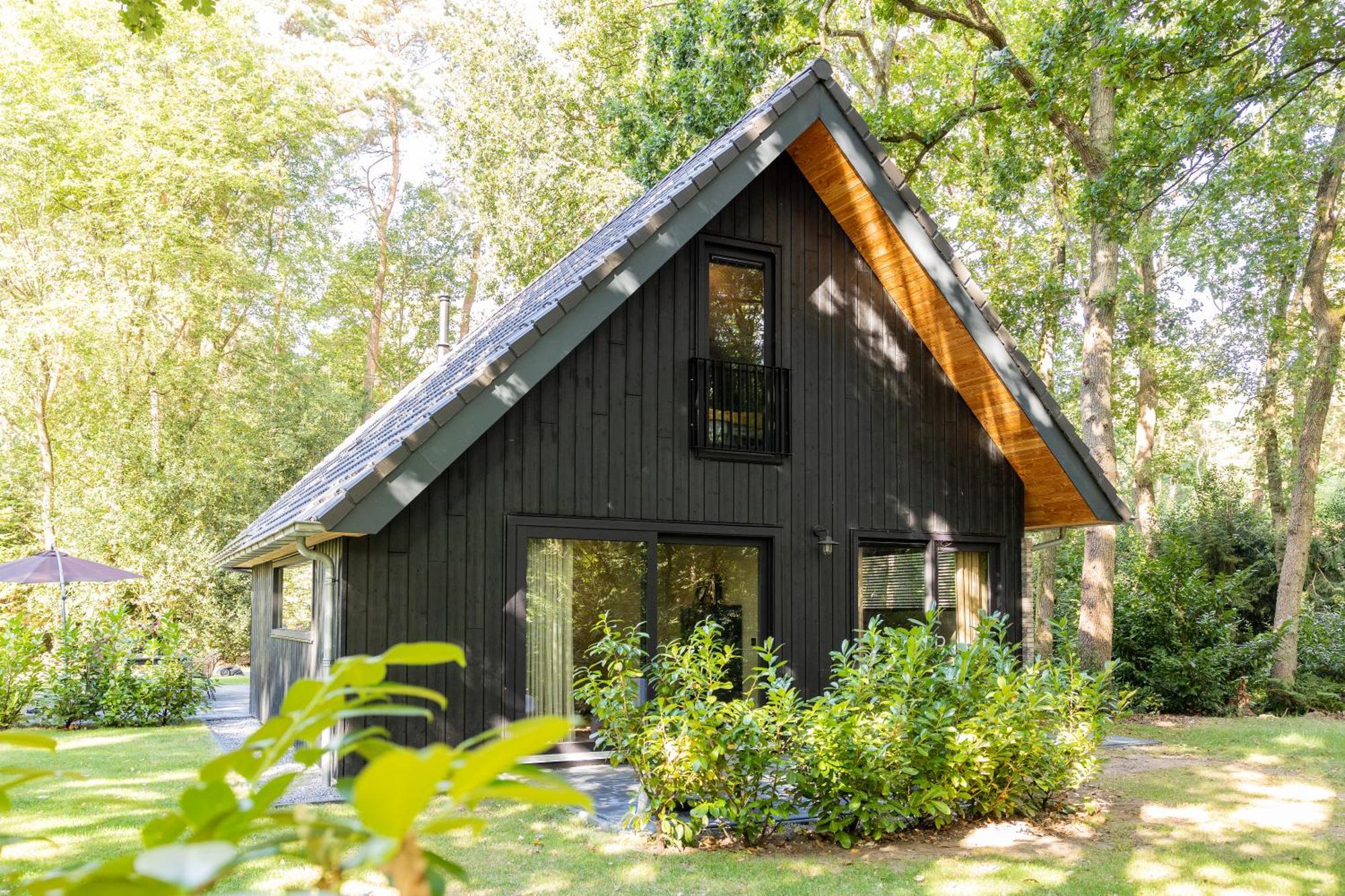 アッペルスカ Midden In De Bossen Bij Schapendrift 29ヴィラ エクステリア 写真